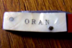 Oran objets Souvenirs  Pub 246 